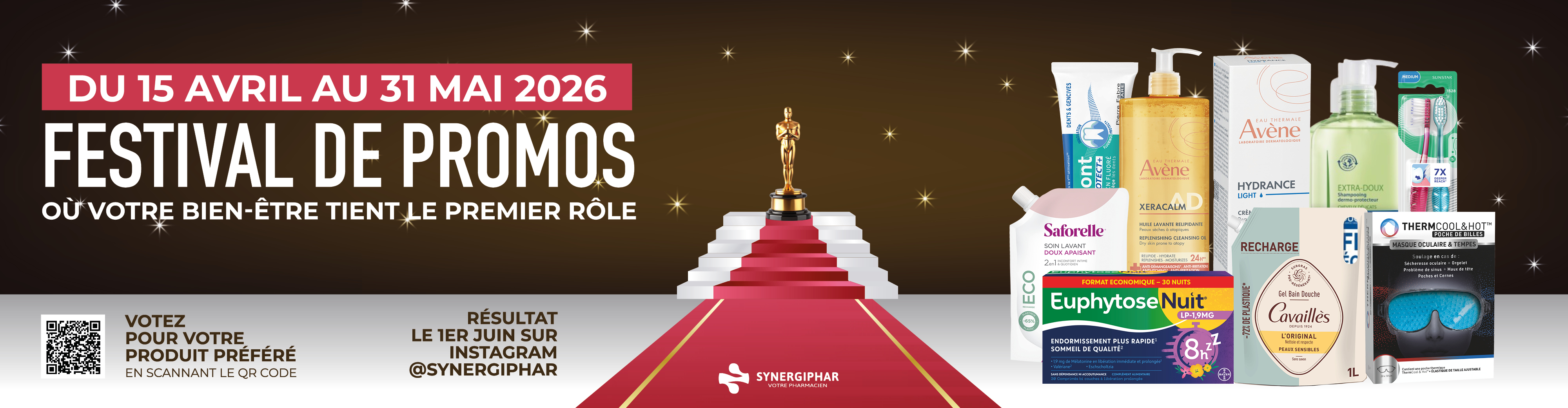 Promotions pharmacie 15 avril - 31 mai 2026